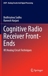 Front cover_Cognitive Radio Receiver Front-Ends