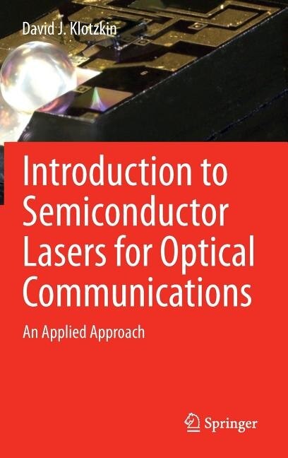 Front cover_Introduction to Semiconductor Lasers for Optical Communications