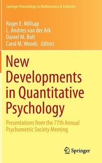 Front cover_New Developments in Quantitative Psychology