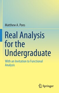 Front cover_Real Analysis for the Undergraduate