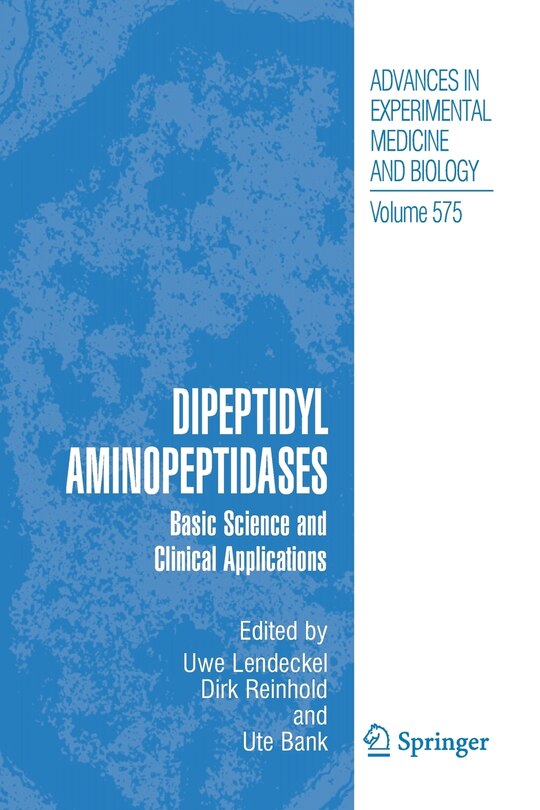 Couverture_Dipeptidyl Aminopeptidases