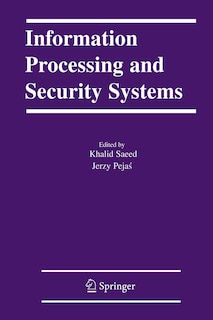Front cover_Information Processing and Security Systems