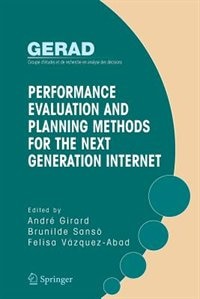 Front cover_Performance Evaluation and Planning Methods for the Next Generation Internet