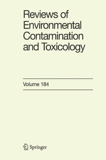 Front cover_Reviews Of Environmental Contamination And Toxicology 184