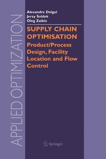 Front cover_Supply Chain Optimisation