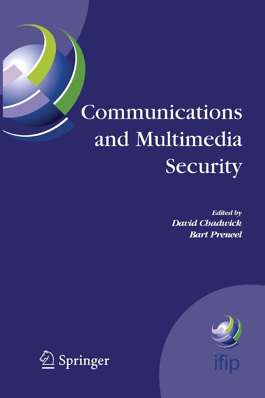 Front cover_Communications and Multimedia Security