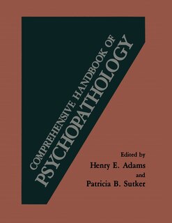 Front cover_Comprehensive Handbook Of Psychopathology