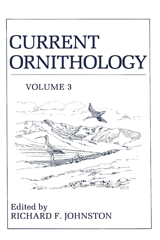 Front cover_Current Ornithology