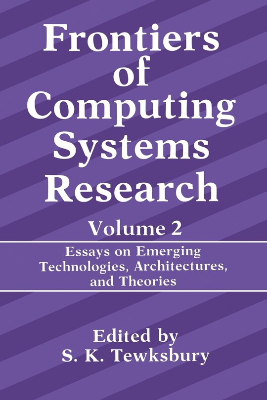 Front cover_Frontiers of Computing Systems Research