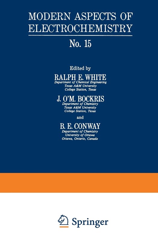 Front cover_Modern Aspects Of Electrochemistry