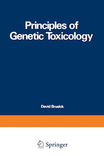 Couverture_Principles of Genetic Toxicology