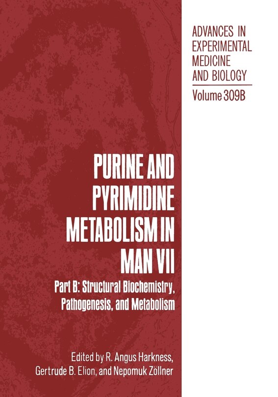 Couverture_Purine and Pyrimidine Metabolism in Man VII