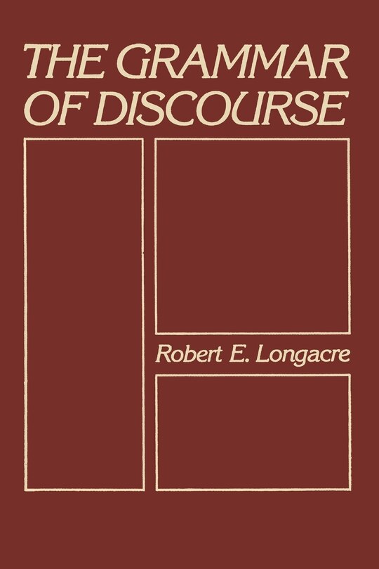 Front cover_The Grammar of Discourse