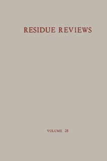 Front cover_Residue Reviews / Ruckstands-Berichte