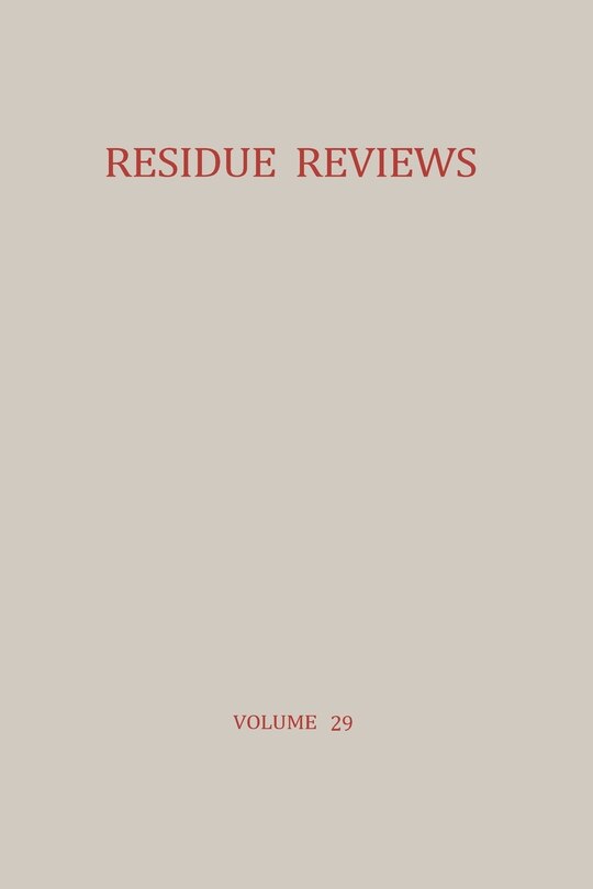 Front cover_Decontamination of Pesticide Residues in the Environment
