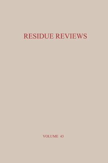 Front cover_Residue Reviews