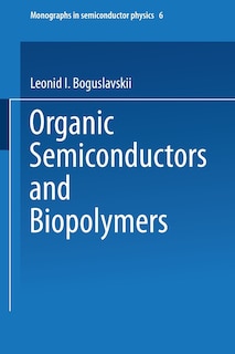 Couverture_Organic Semiconductors and Biopolymers