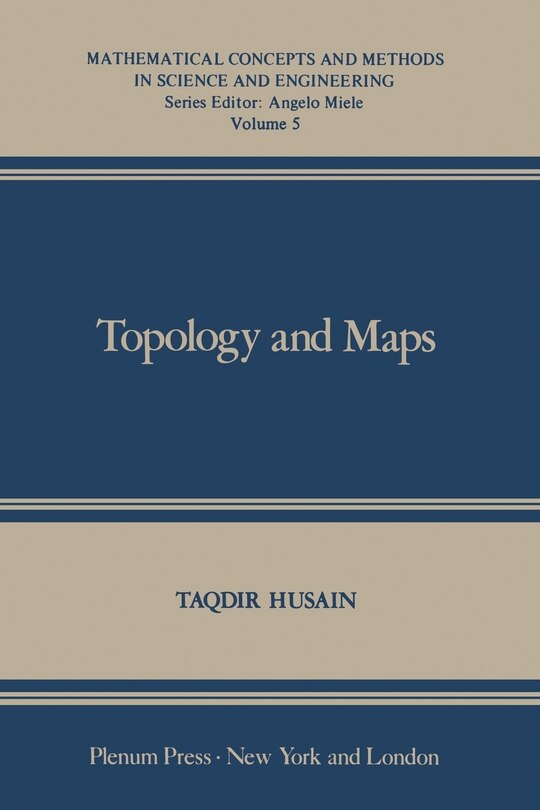 Front cover_Topology and Maps