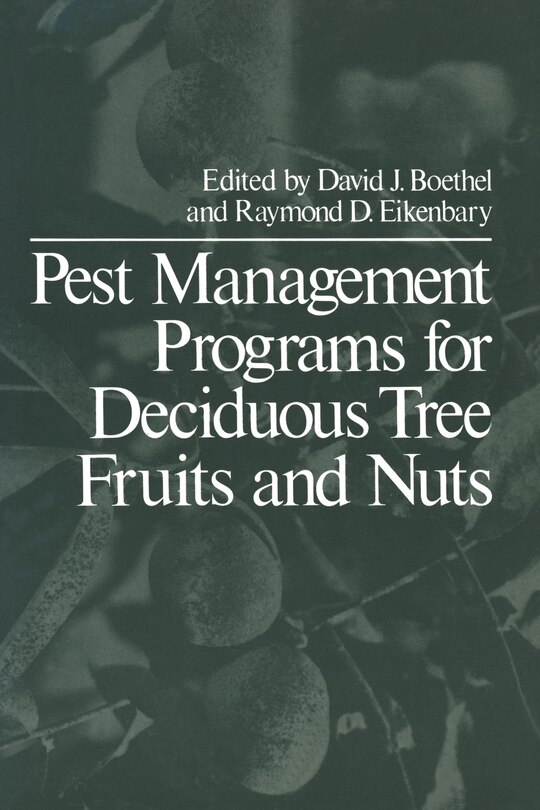 Couverture_Pest Management Programs for Deciduous Tree Fruits and Nuts