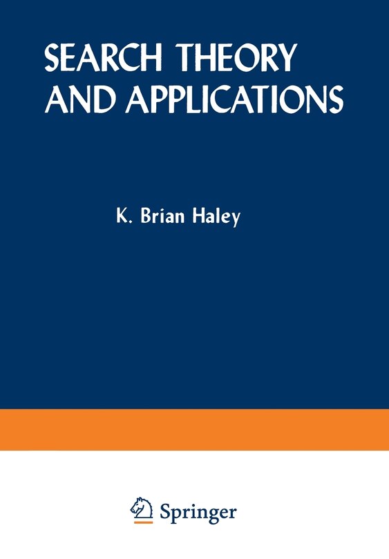 Front cover_Search Theory and Applications