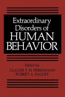 Front cover_Extraordinary Disorders of Human Behavior