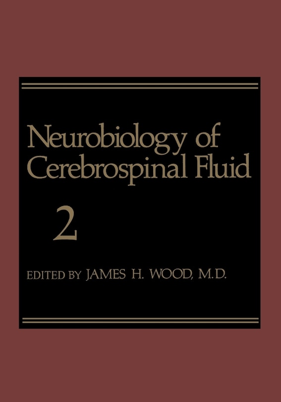 Front cover_Neurobiology of Cerebrospinal Fluid 2