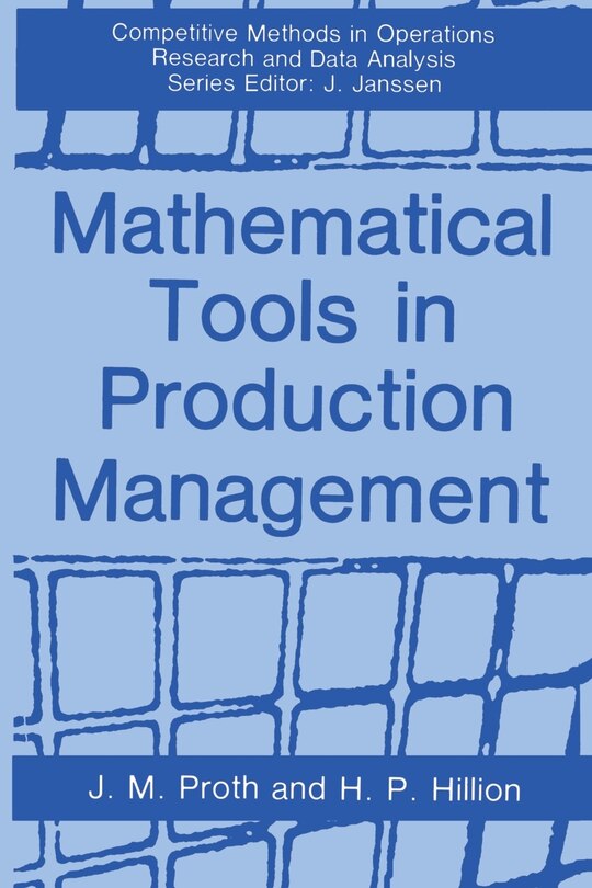 Couverture_Mathematical Tools In Production Management