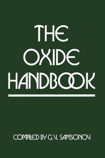 Front cover_The Oxide Handbook