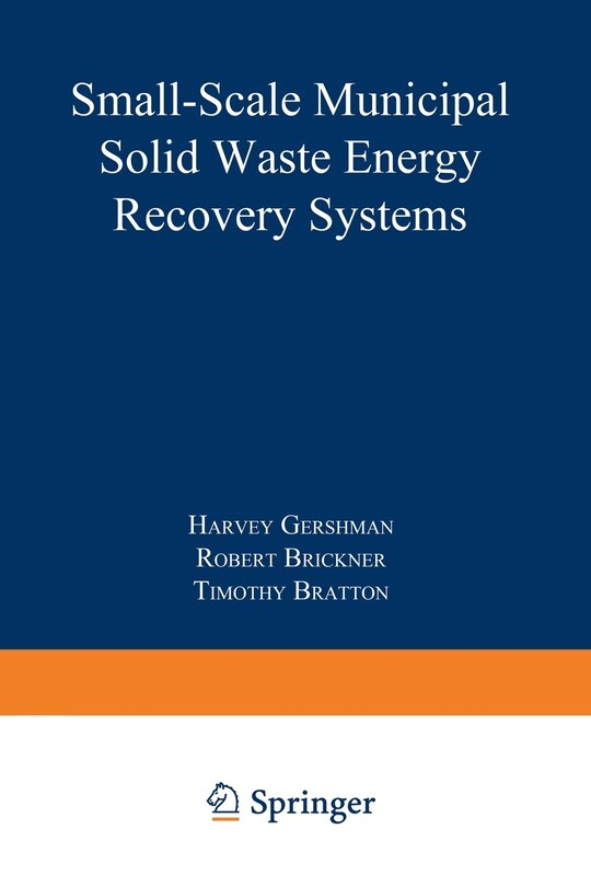 Front cover_Small-Scale Municipal Solid Waste Energy Recovery Systems