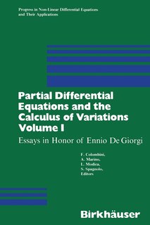 Couverture_Partial Differential Equations and the Calculus of Variations