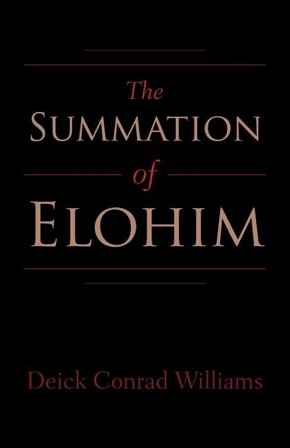 Couverture_The Summation Of Elohim