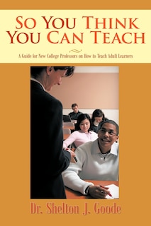Front cover_So You Think You Can Teach