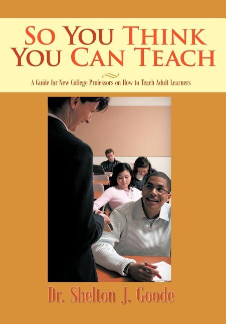 Front cover_So You Think You Can Teach