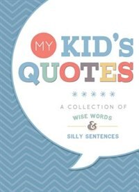 Couverture_My Kid's Quotes