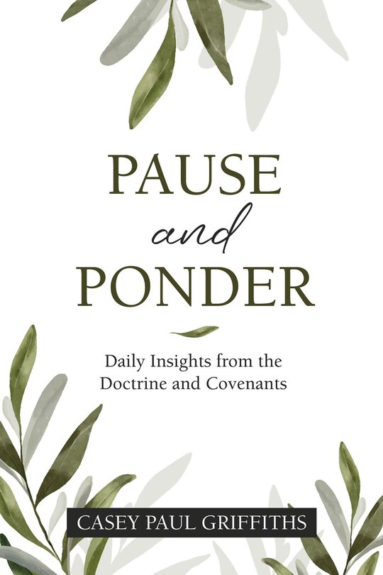 Couverture_Pause and Ponder: Daily Insights from the Doctrine and Covenants