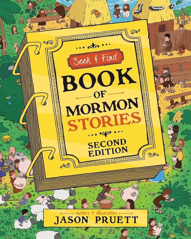 Front cover_Seek and Find Book of Mormon Stories, 2nd Edition
