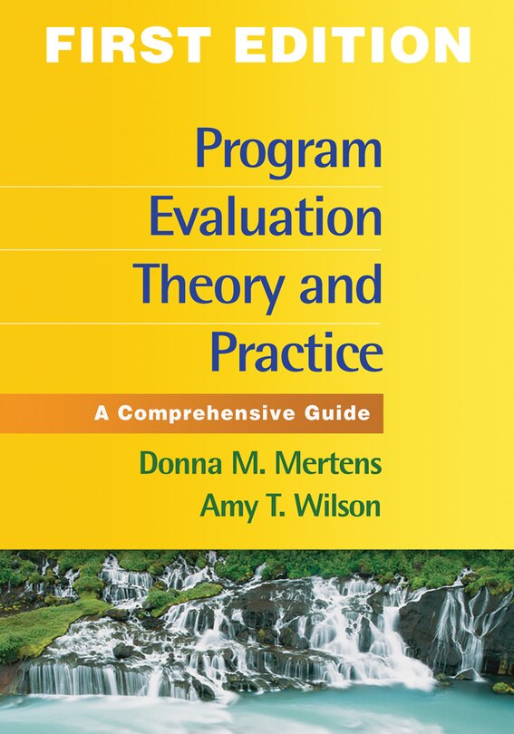 Front cover_Program Evaluation Theory and Practice
