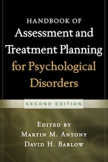 Couverture_Handbook of Assessment and Treatment Planning for Psychological Disorders