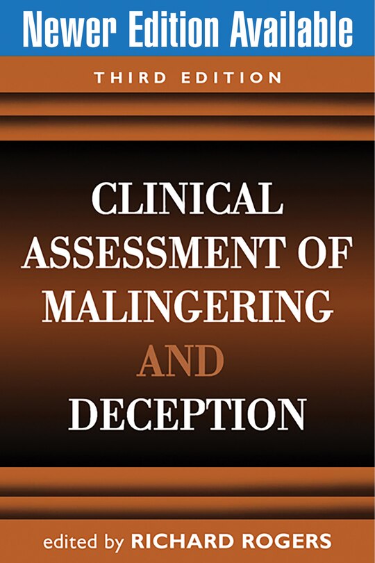 Front cover_Clinical Assessment Of Malingering And Deception