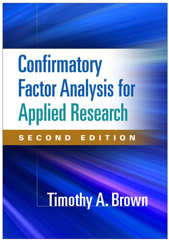Front cover_Confirmatory Factor Analysis For Applied Research