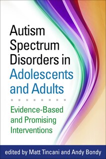 Front cover_Autism Spectrum Disorders In Adolescents And Adults