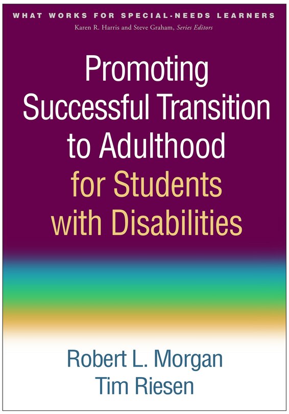 Front cover_Promoting Successful Transition To Adulthood For Students With Disabilities