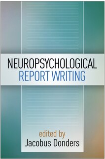 Front cover_Neuropsychological Report Writing