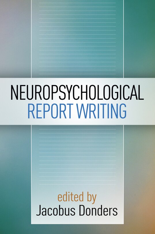 Couverture_Neuropsychological Report Writing