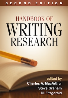 Couverture_Handbook Of Writing Research