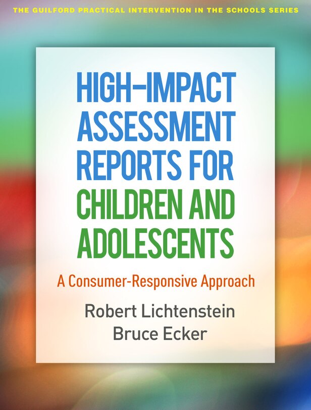 Front cover_High-impact Assessment Reports For Children And Adolescents