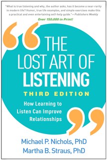Front cover_The Lost Art Of Listening