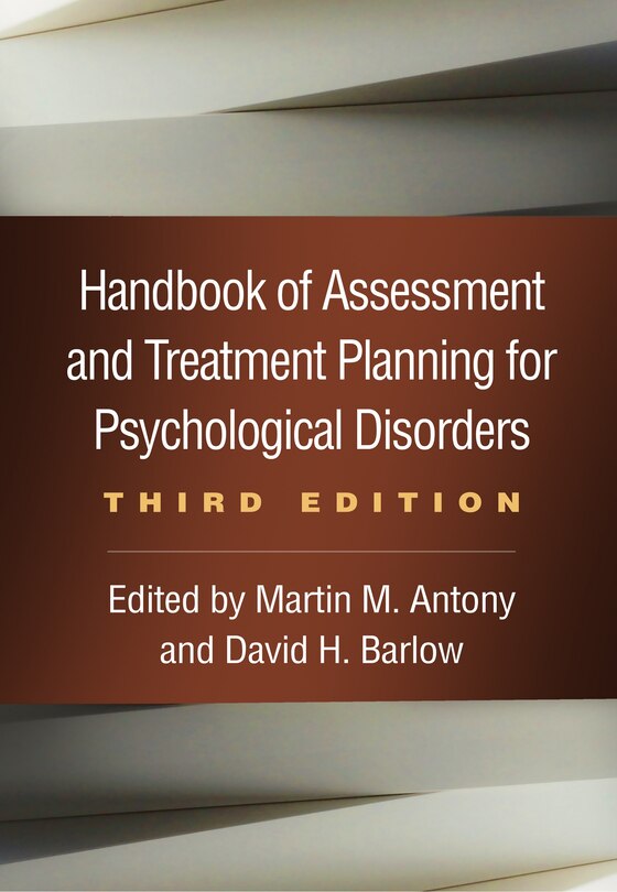 Front cover_Handbook Of Assessment And Treatment Planning For Psychological Disorders