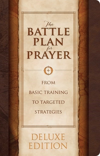 Front cover_The Battle Plan For Prayer, Leathertouch Edition