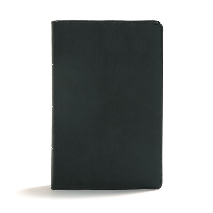 Front cover_CSB DISCIPLE'S STUDY BIBLE, BLACK LEATHERTOUCH